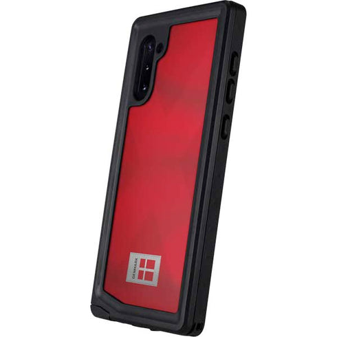 Denmark Soccer Flag Galaxy Note 10 Waterproof Case